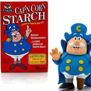 CAP’N CORN STARCH 3” Figurine
